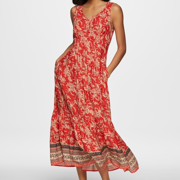 beachlunchlounge Dresses & Skirts - Beachlunchlounge - FREESIA DRESS - HAWAIIAN CORAL